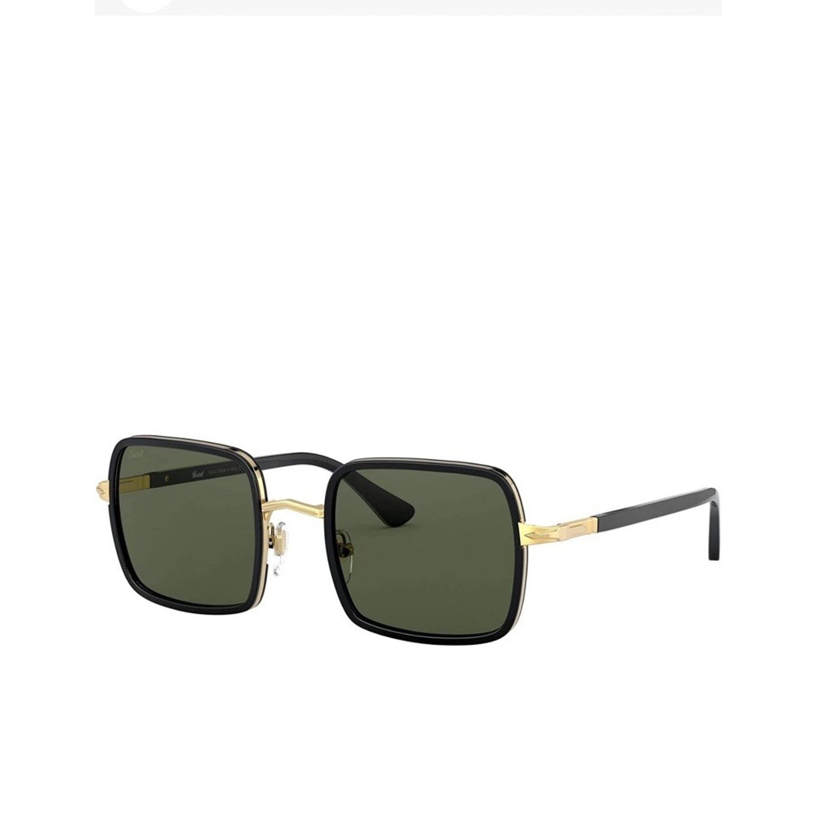 Persol Sunglasses Po2475s 51531 50mm Gold & Black / Green Lens Nwt